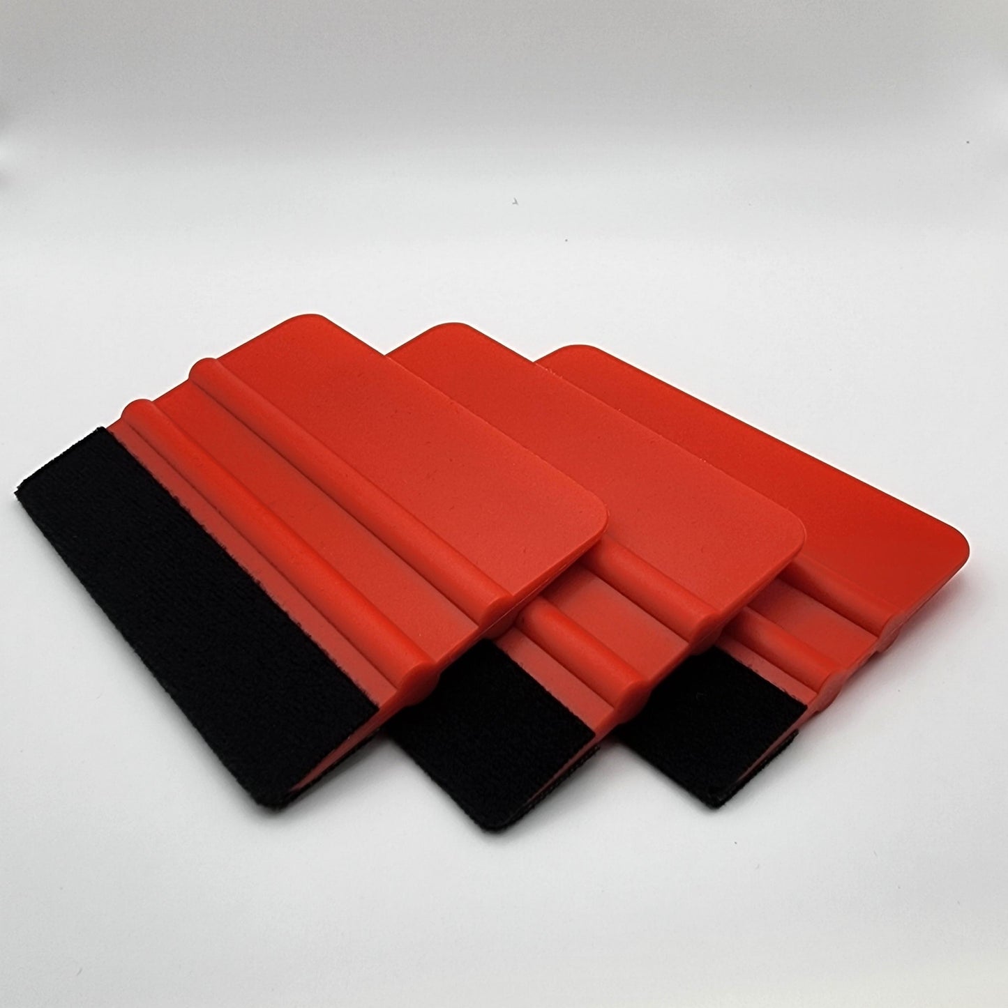 Red Felt Edge Squeegee