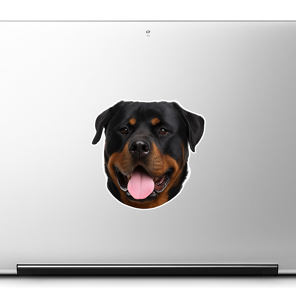 Custom Face Cut-Out Stickers – Pet, Mate, or Your Own Mug!