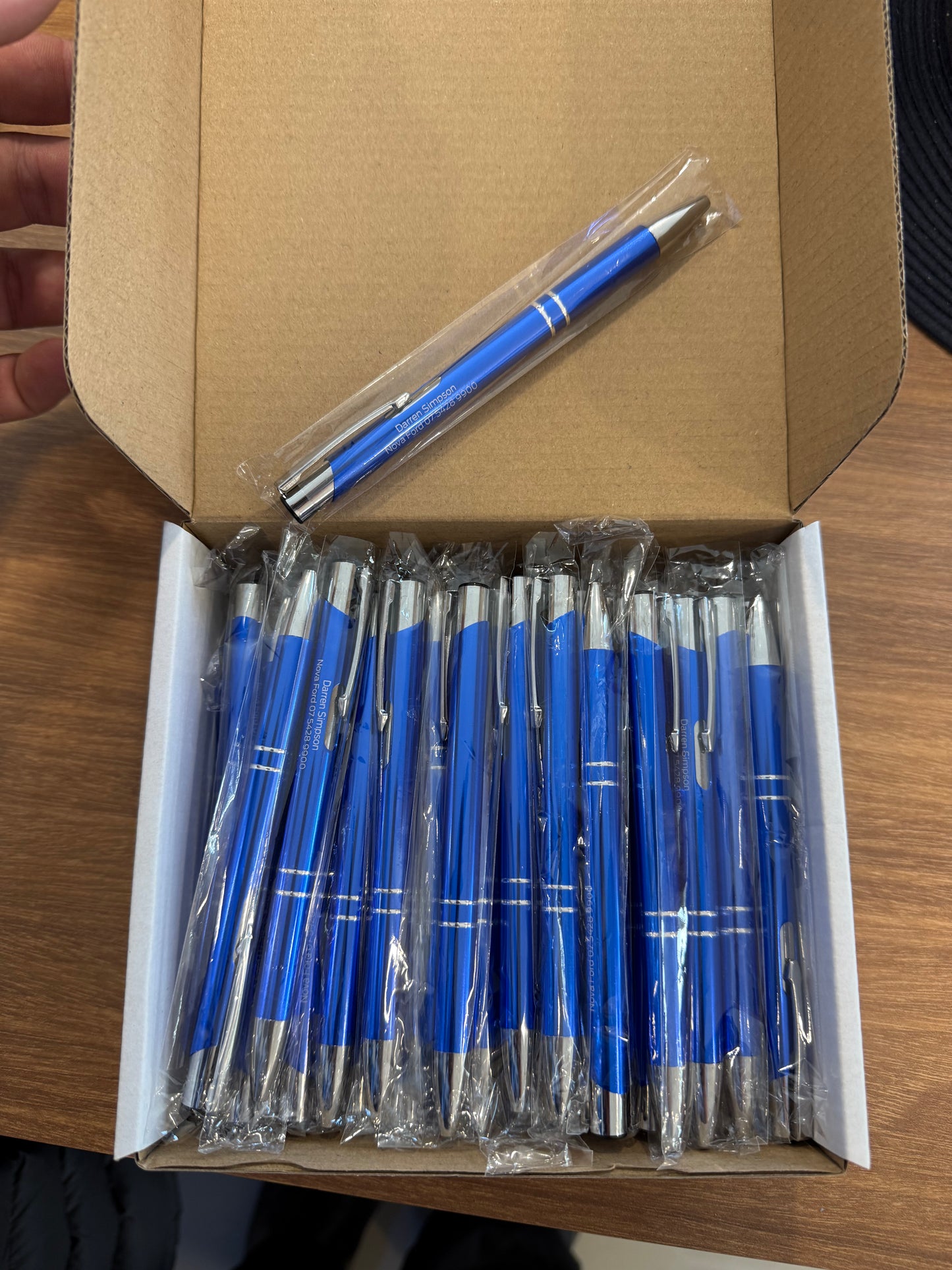 Custom Laser Engraved Pens – Personalised Logo & Text