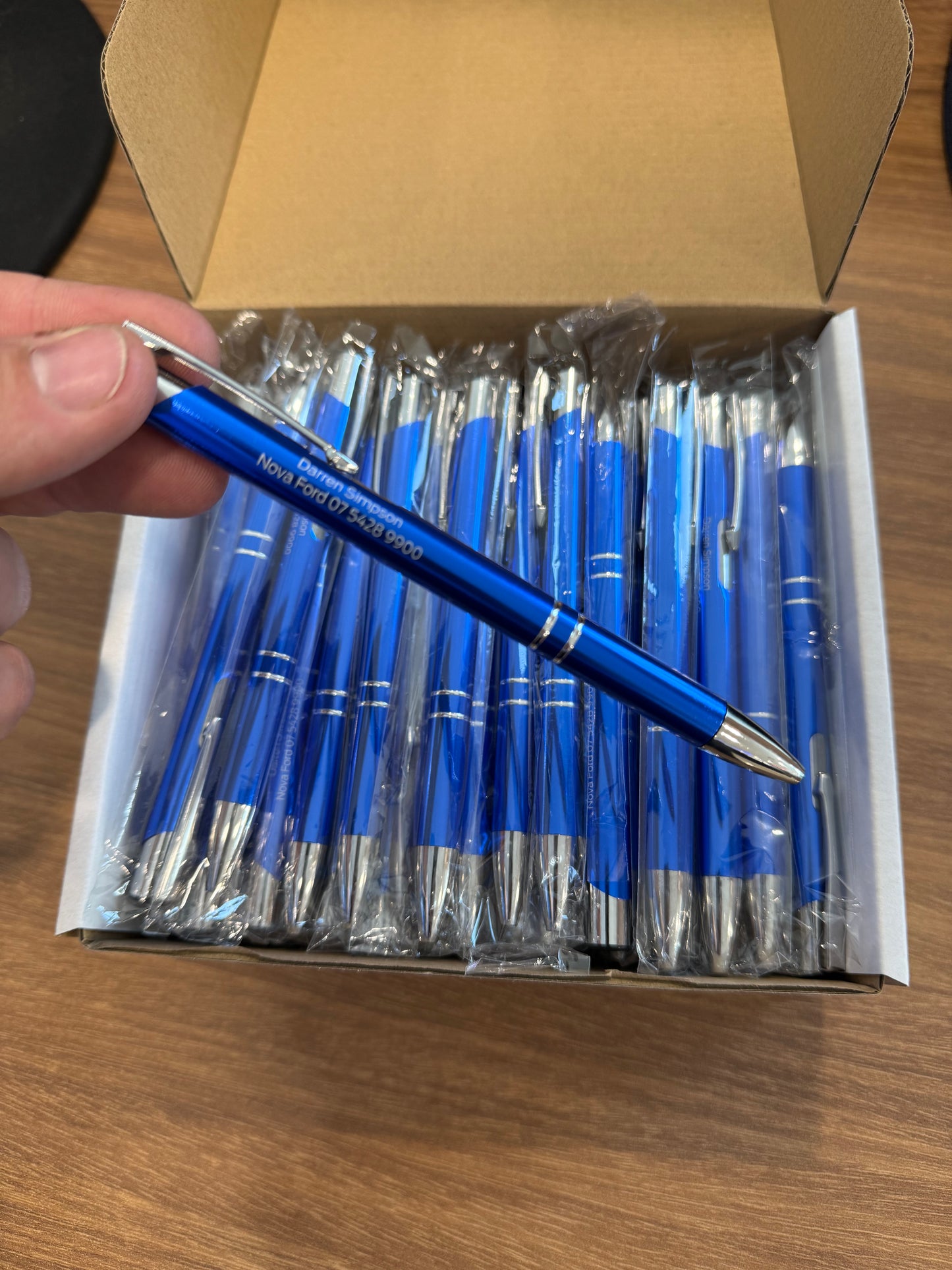 Custom Laser Engraved Pens – Personalised Logo & Text