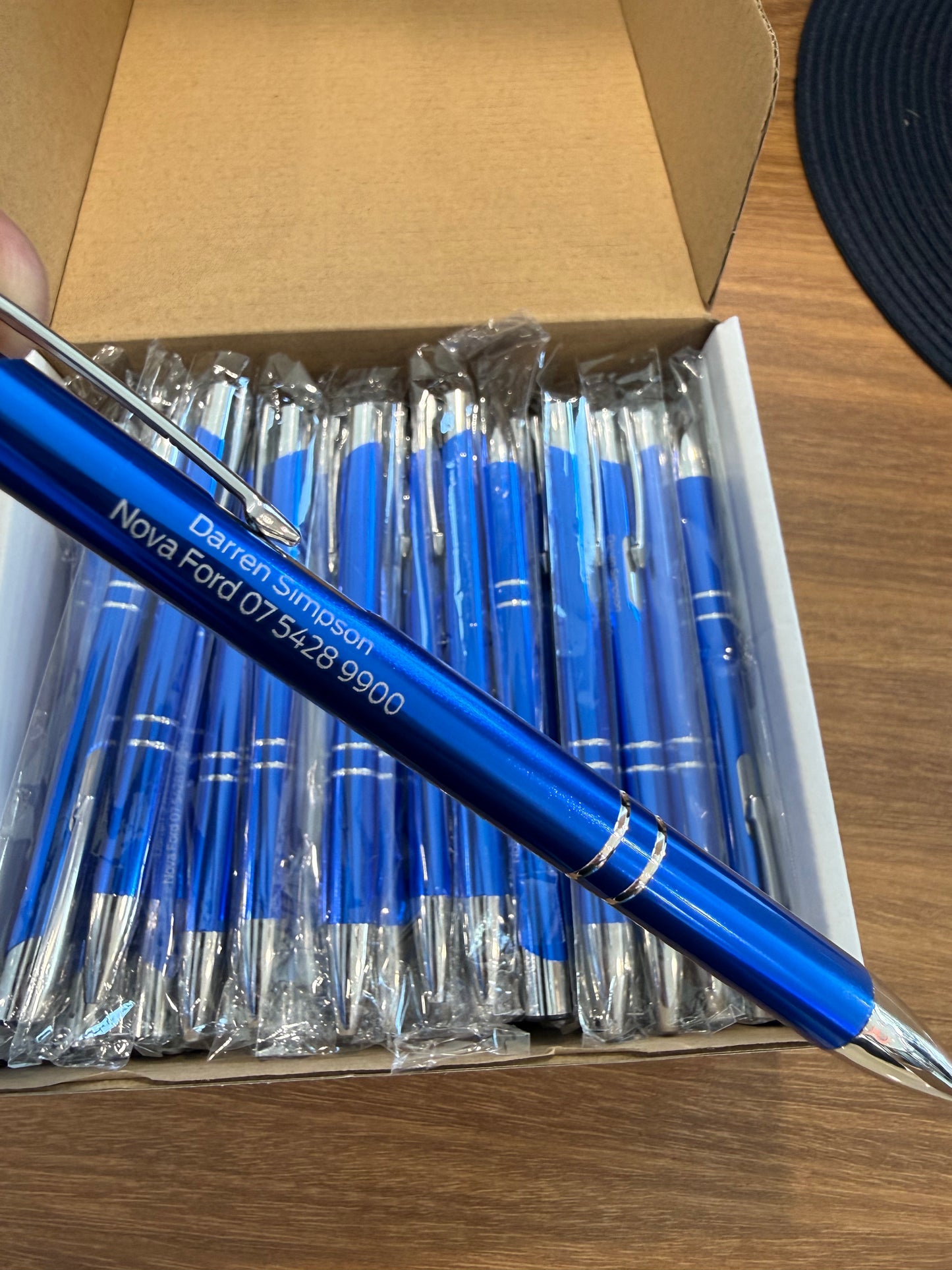 Custom Laser Engraved Pens – Personalised Logo & Text