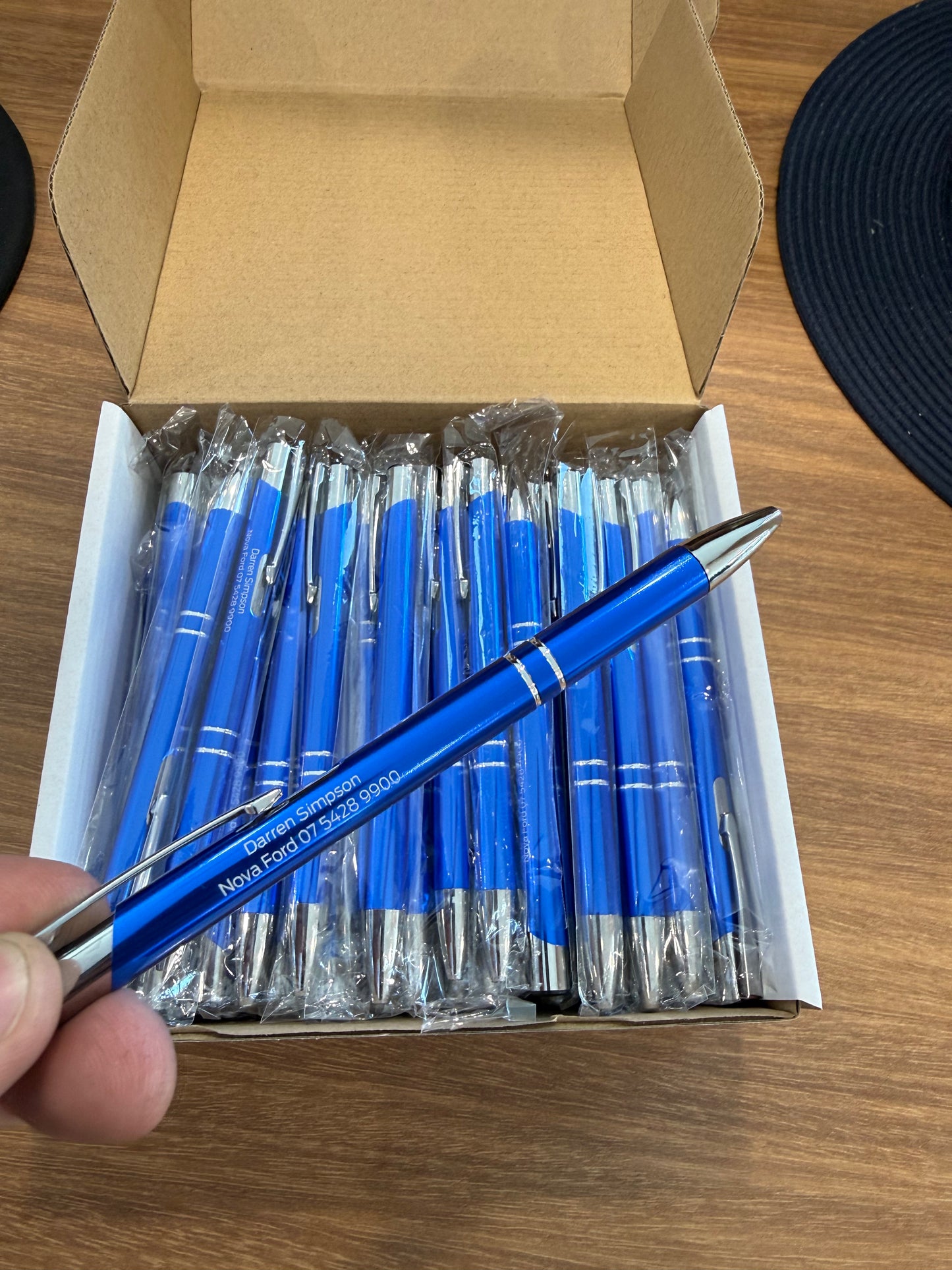 Custom Laser Engraved Pens – Personalised Logo & Text