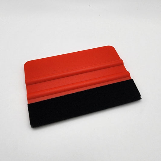 Red Felt Edge Squeegee