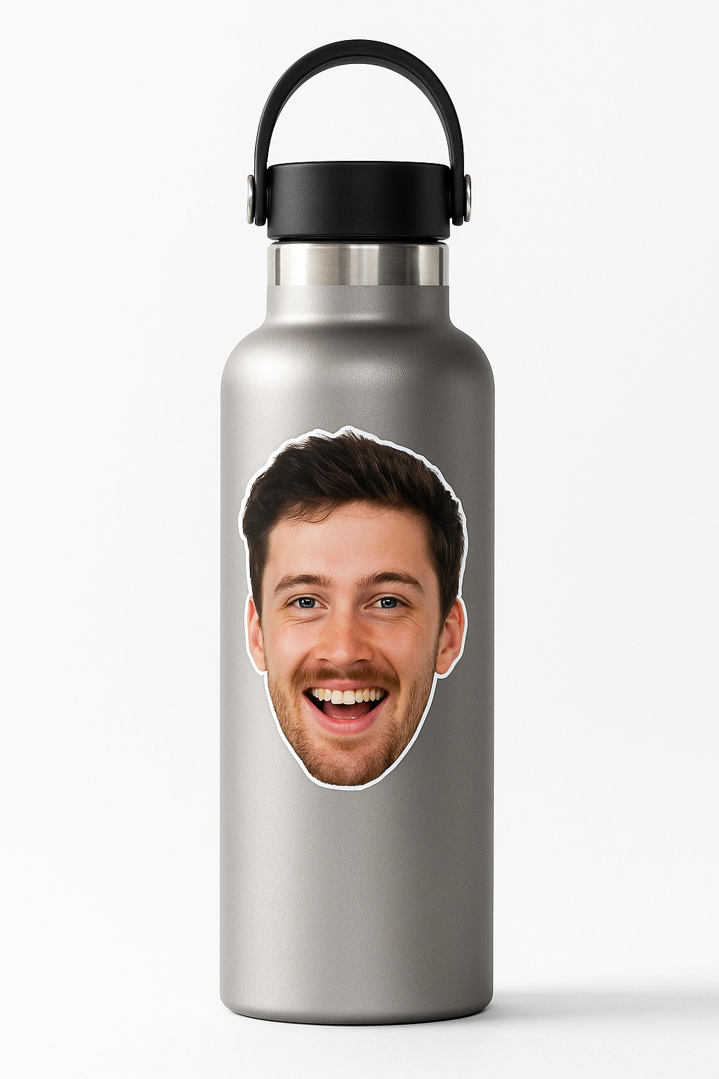 Custom Face Cut-Out Stickers – Pet, Mate, or Your Own Mug!