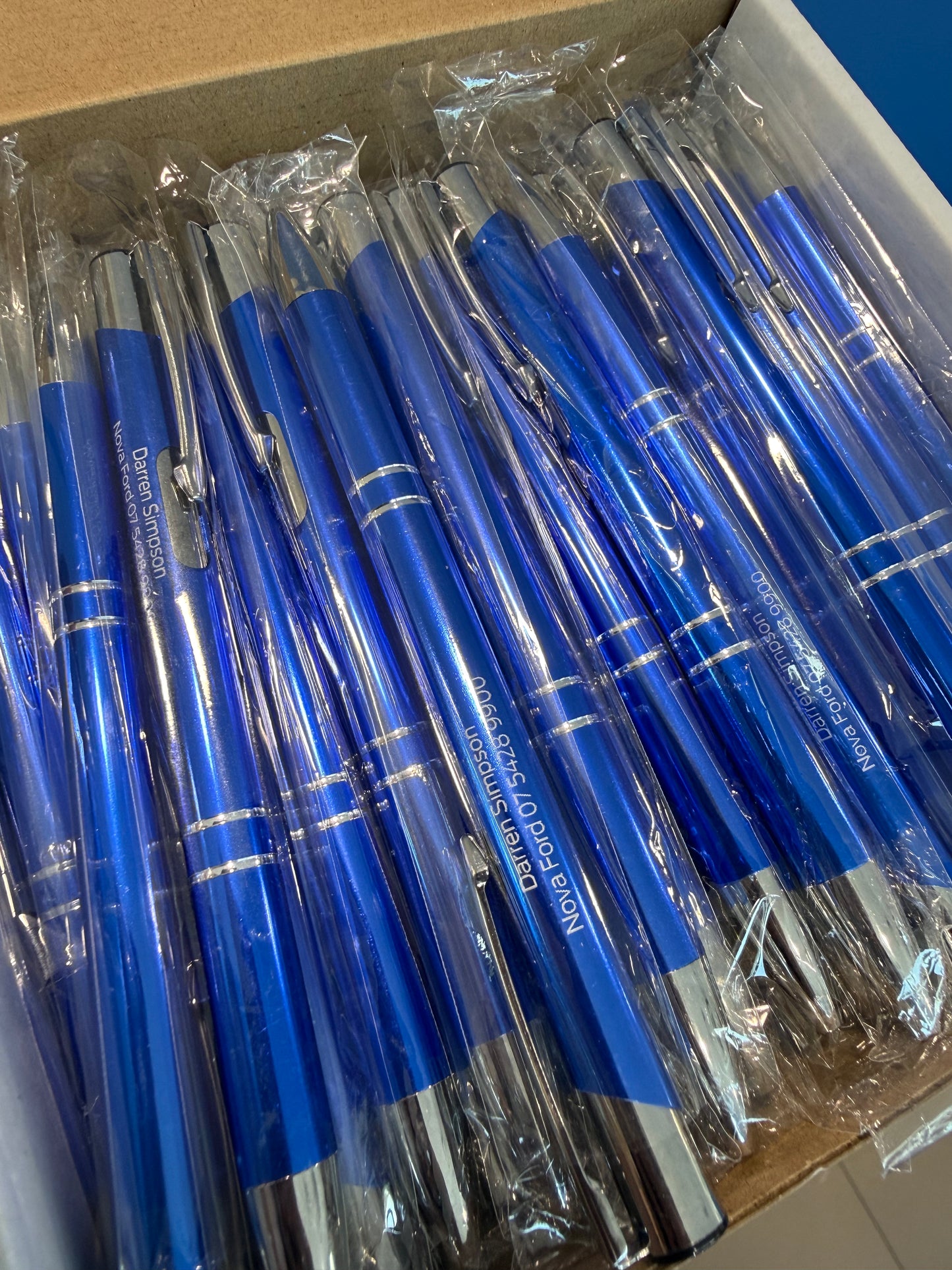 Custom Laser Engraved Pens – Personalised Logo & Text