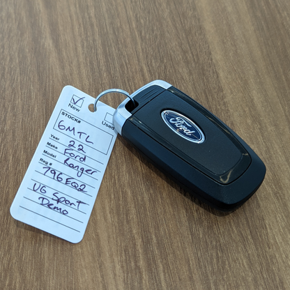 Button Battery Warning Tag for Keys & Stock Label with Key Ring